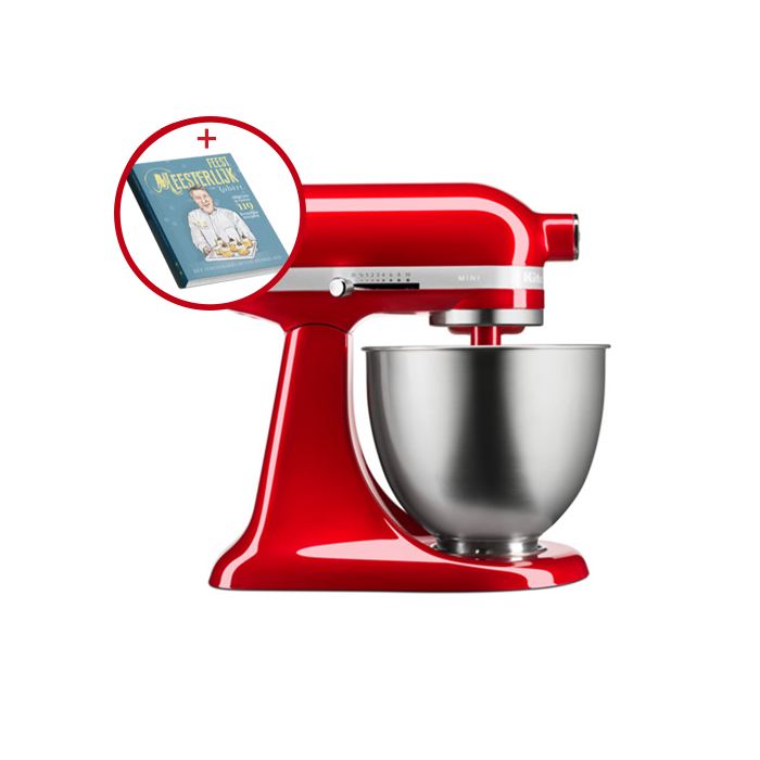 KitchenAid Artisan Keukenmixer Mini 3 3L Appelrood 5KSM3311XECA