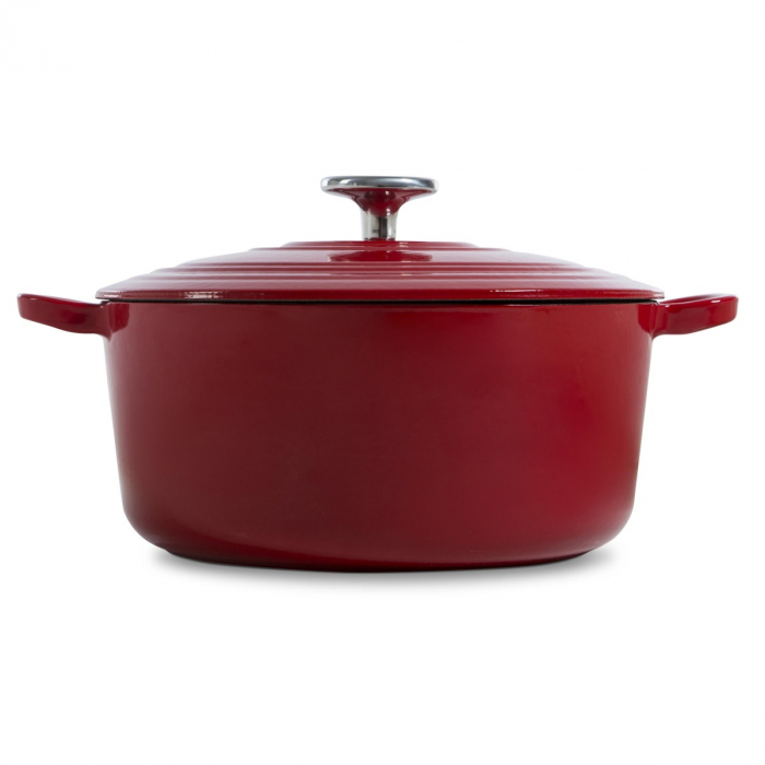 zwaarlijvigheid resterend kool BK Bourgogne Braadpan Ø28cm Chili Red H6072.528 | Like2Cook