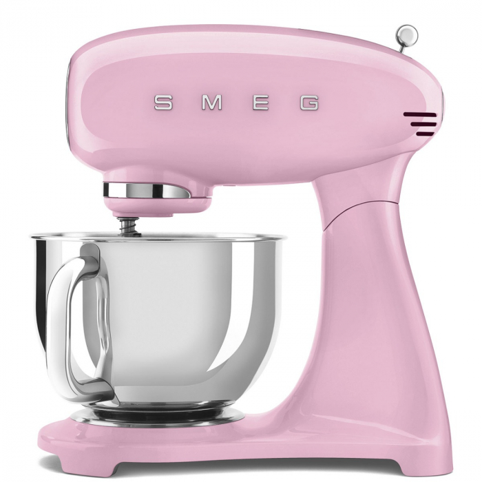 cafe crisis gracht Smeg Keukenmachine Roze SMF03PKEU | Like2Cook