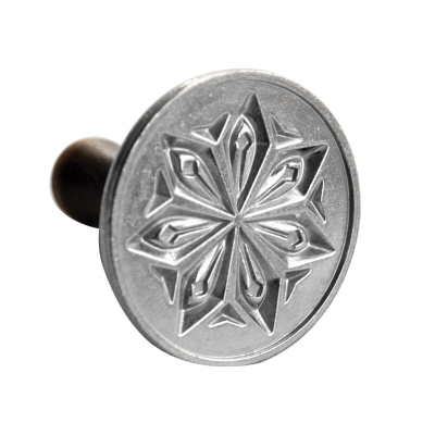 Nordic Ware Single Holiday starry night cookie stamp 01271