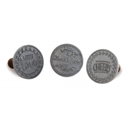 Nordic Ware Greetings Heirloom cookie stamps 01280