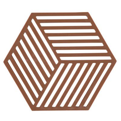 Zone Denmark Hexagon Onderzetter Terracotta 24346