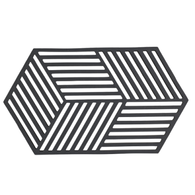 Zone Denmark Hexagon Onderzetter Zwart 31610
