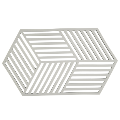 Zone Denmark Hexagon Onderzetter Warm Grey 31612