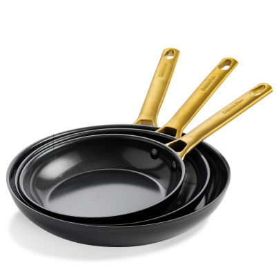 Greenpan Koekenpanset 3-delig goud CC006394-001