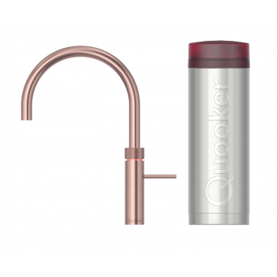 Quooker PRO3 Fusion Round 3-in-1 kraan Rosé Copper 3FRRCO