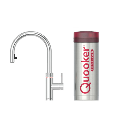 Quooker PRO3 Flex 3-in-1 kraan Chroom 3XCHR