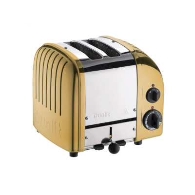 Dualit NewGen 2-slots toaster Brass D27391