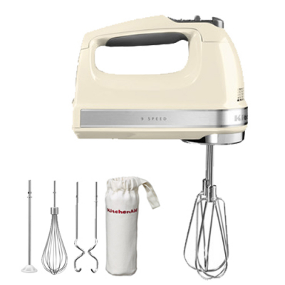 KitchenAid Handmixer amandelwit 5KHM9212EAC