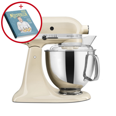 KitchenAid Artisan Keukenmixer 4,8 L Amandelwit 5KSM175PSEAC