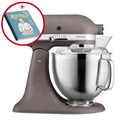 KitchenAid Artisan Keukenmixer 4,8L Imperial Grey 5KSM185PSEGR