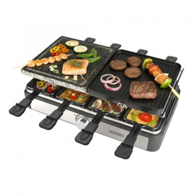 Bourgini Gourmette / Raclette Stone Grill 8P 16.1108.00.00 