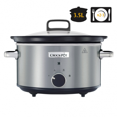 Crock-Pot Slow Cooker RVS 3,5 Liter CR028