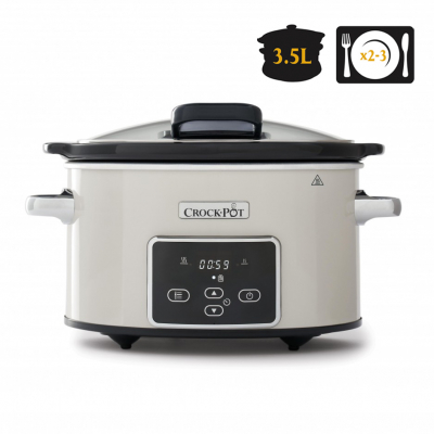 Crock-Pot Slowcooker Beigewit 3,5L CR060