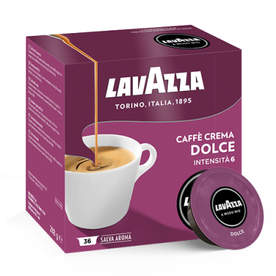 Lavazza A Modo Mio Koffiecapsules Lungo Dolce 36st 30.000.65