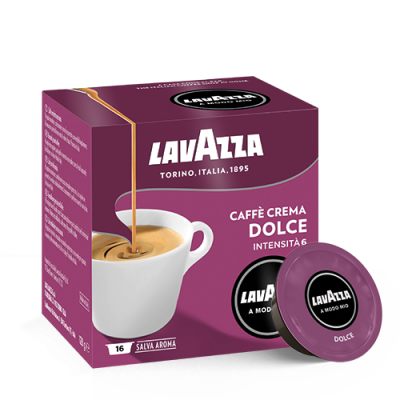 Lavazza A Modo Mio Koffiecapsules Lungo Dolce 16st 30.000.57