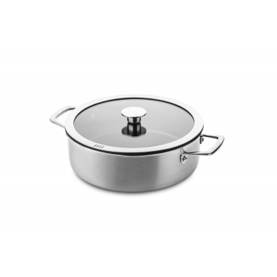 DUCQ Downdraft 3-laags Braadpan 26cm DU113126