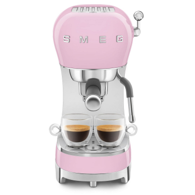 Smeg Espressomachine Roze ECF02PKEU