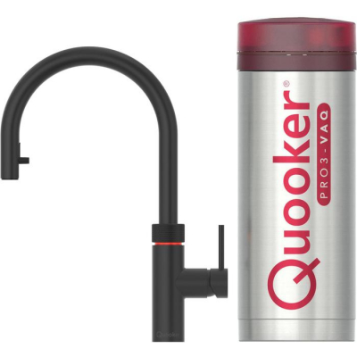 Schoolonderwijs Ontembare Excentriek Quooker PRO3 Flex 3-in-1 kraan Zwart 3XBLK | Like2Cook