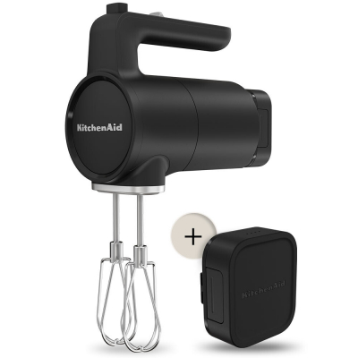 KitchenAid Go Draadloze Handmixer met batterij 5KHMR762BM