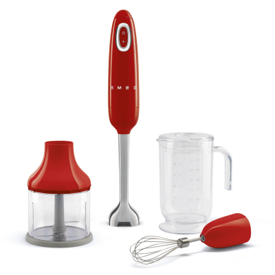 Smeg Staafmixer Rood HBF03RDEU