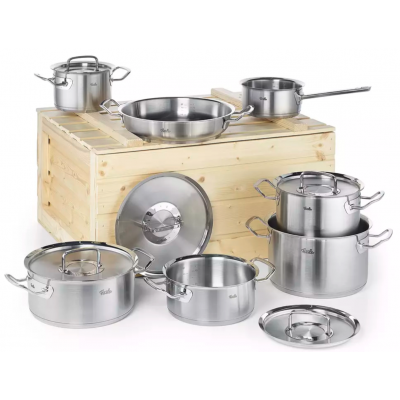 Fissler Original-Profi Collection Pannenset in Houten Kist, 7-delig 084-138-07-000