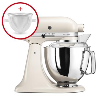 KitchenAid Artisan Keukenmixer 4,8 L Amandelwit 5KSM175PSEAC