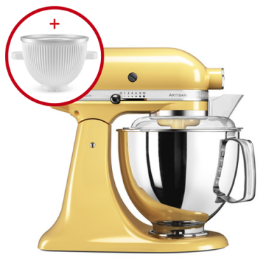 KitchenAid Artisan Keukenmixer 4,8 L Pastelgeel 5KSM175PSEMY