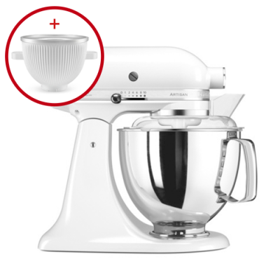 KitchenAid Artisan Keukenmixer 4,8 L Wit 5KSM175PSEWH