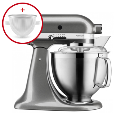 KitchenAid Artisan Keukenmixer 4,8 L Tingrijs 5KSM185PSEMS