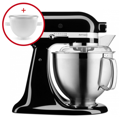 KitchenAid Artisan Keukenmixer 4,8 L Onyx zwart 5KSM185PSEOB