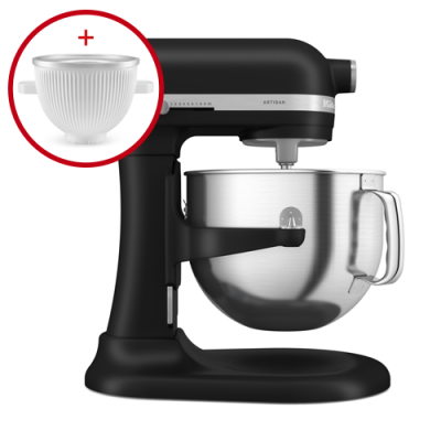 KitchenAid Artisan Keukenmixer 6,6 L Mat Zwart 5KSM70SHXEBM