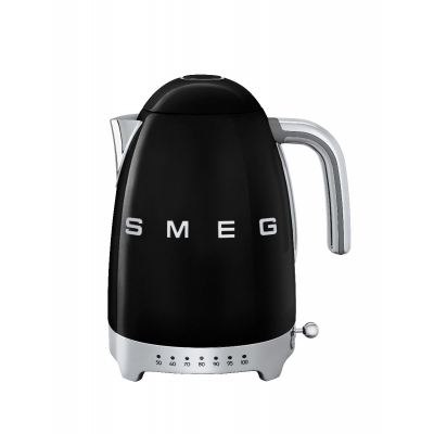 Smeg Variabele Waterkoker Zwart KLF04BLEU