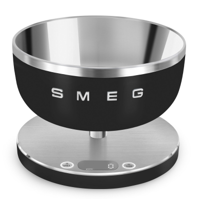 SMEG Digitale Keukenweegschaal Mat Zwart KSC01BLMWW