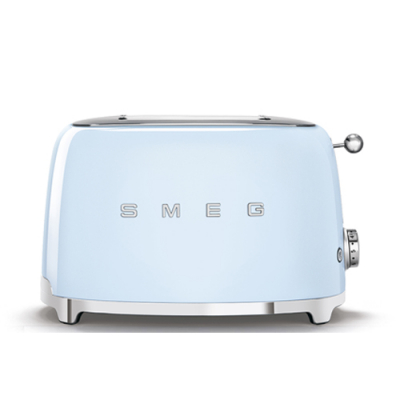 Smeg Broodrooster 2x2 Pastelblauw TSF01PBEU