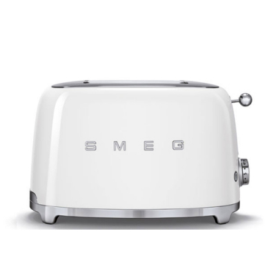 Smeg Broodrooster 2x2 Wit TSF01WHEU