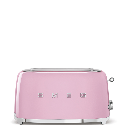 Smeg Broodrooster 2x4 Roze TSF02PKEU